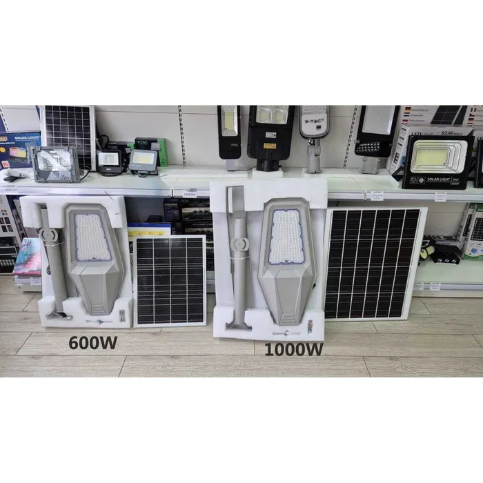 Соларна лампа Jortan Road 400, 600, 1000W дистанционно управление IP67 89.97 лв. / 46 €