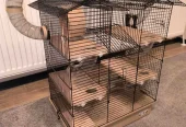 Клетка за хамстер Cobbys Pet Hamster Church, 74 x 40 x 76 cм + БОНУСИ